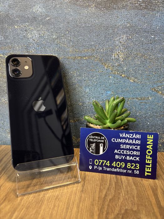 Iphone 12/64Gb/Garantie 2Ani Centrul de Telefoane/Rate
