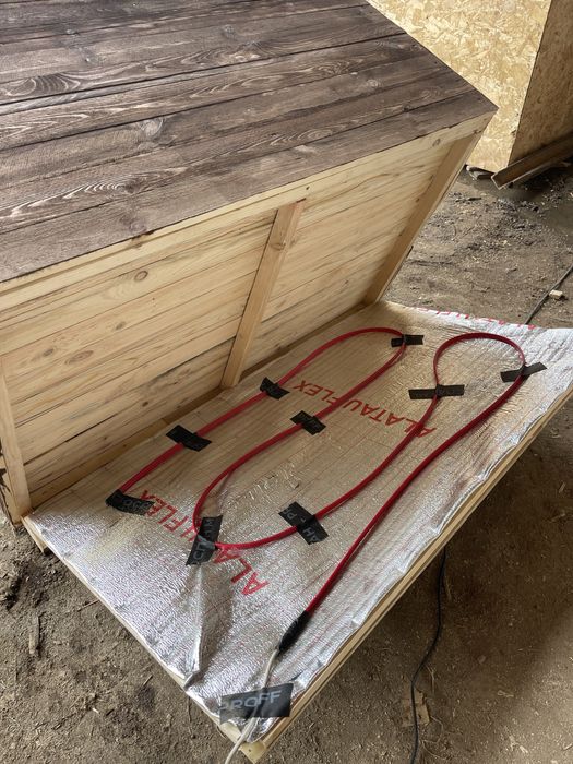 Домик с теплым полом для вашей собаки