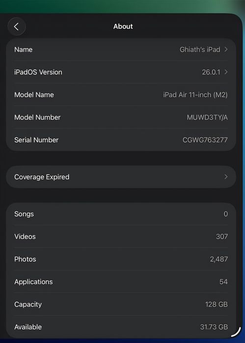 iPad Air 11 M2 (128GB, Wi-Fi) + Husa UAG