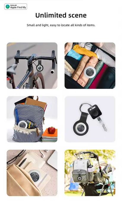 Lucid Tag – GPS тракер, съвместим с Apple Find My за вещи, ключ и др.