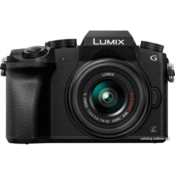 Беззеркальная камера Panasonic Lumix DMC-G7 Kit 14-42 mm чёрная