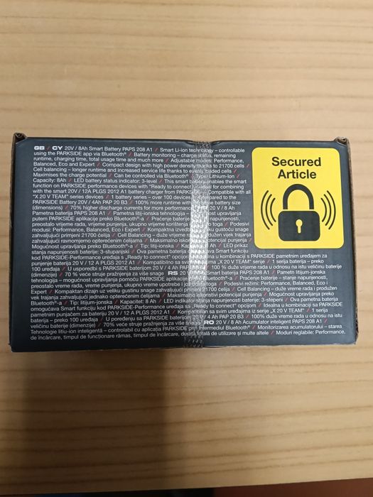 Parkside батерия