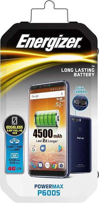 Energizer P600S OctaCore 2.5Ghz 6Gb Ram 64Gb 4G 4K-UltraHD