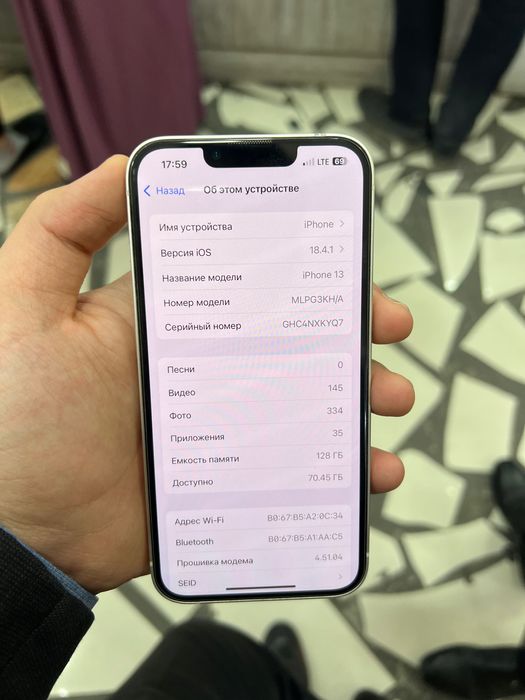 Iphone 13 128 GB