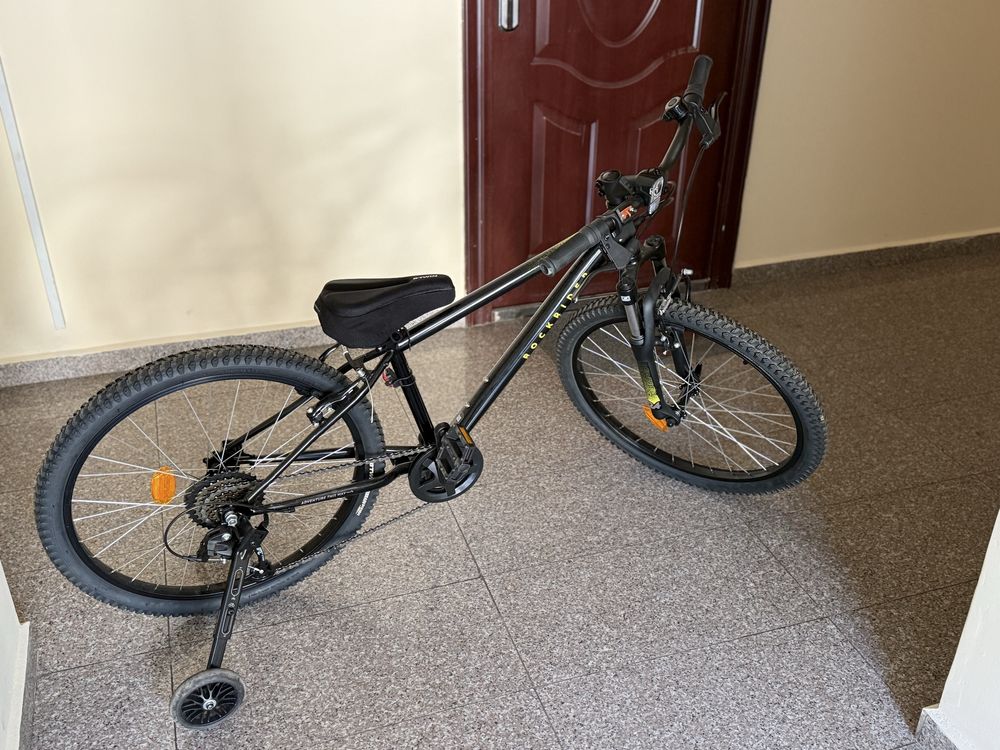 Детски планински велосипед 24" Rockrider ST 500, ЧЕРЕН