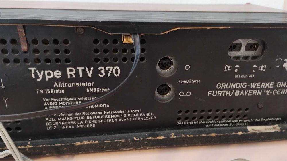 de colectie amplituner Grundig RTV370
