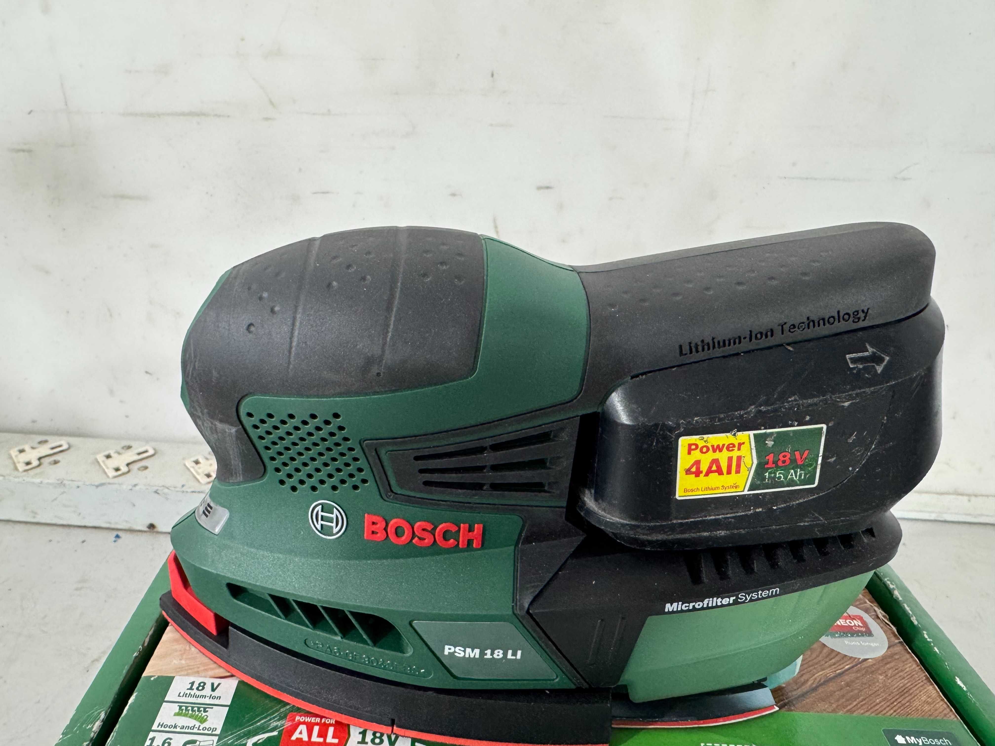 Виброшлайф - Bosch 18 V/Като нов/