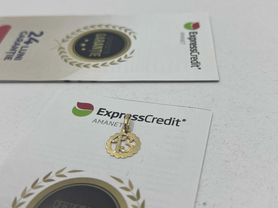 Pandantiv Aur 18K 0.85g (Ag25 Belvedere B.40559.3) Garantie 2 ani!