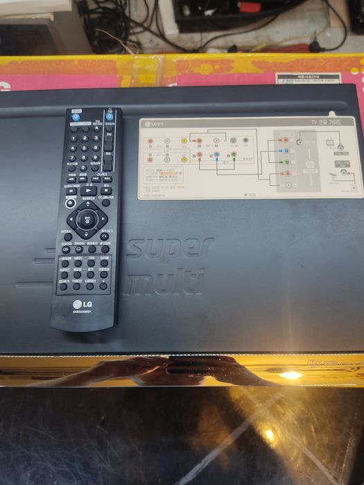 DVD recorder VHS hifi stereo 6 head