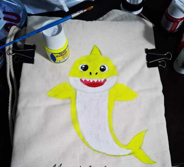 Pictura pe haine, Pictura decorativa pe pereti