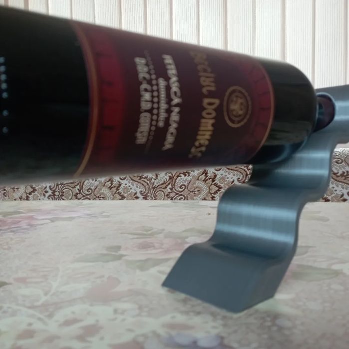 Suport sticla de vin deosebit