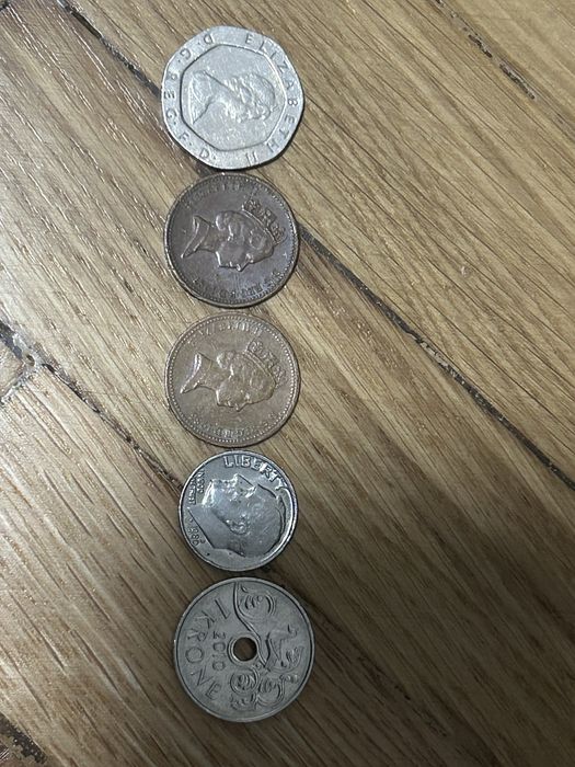Vând colecție de 23 de monede pt. colecționari,stare impecabilă