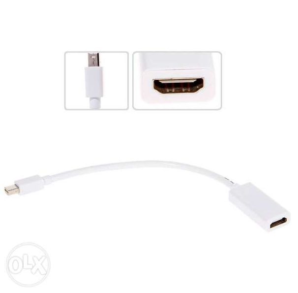 Adaptor Mini DisplayPort / thunderbolt la HDMI Macbook iMac Lenovo HP