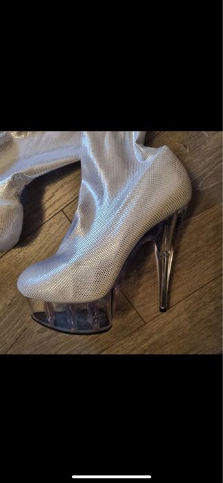 Cizme peste Genunchi Pleaser