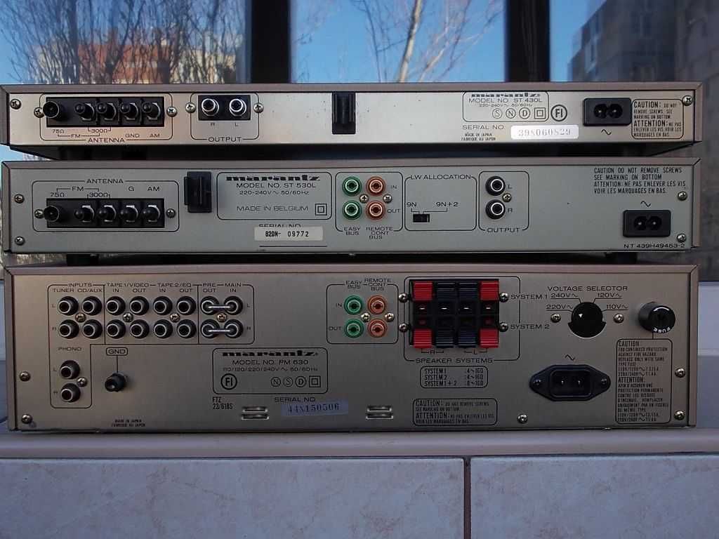 Linie MARANTZ amplificator Pm 630,tuner St 430l + cadou St 530l,Japan