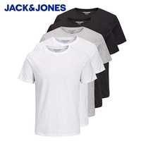 JACK & JONES Тениски с къси ръкави XL 5 броя