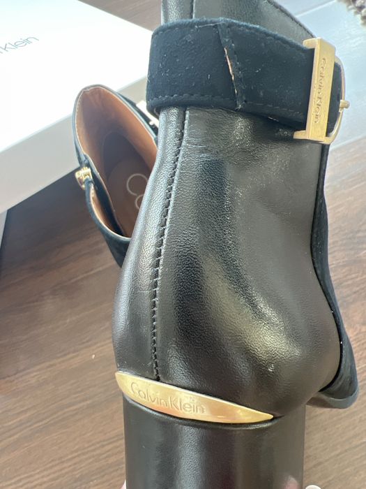 Calvin Klein - страхотни кожени боти