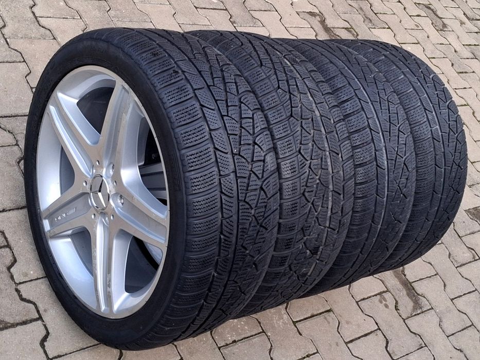 Jante Mercedes AMG pe 19 cu anvelope de iarnă  S , C , E  roti  jenti
