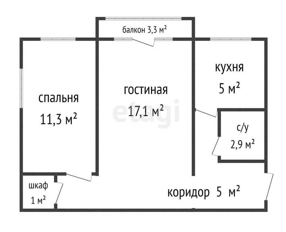 Продаётся 2-х комнатная квартира пр.РЕСПУБЛИКИ - остановка РАХАТ