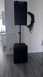 Inchiriez boxa activa si subwoofer, cu bt incorporat!