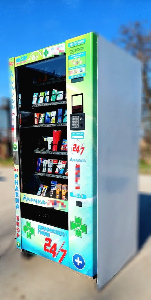 Вендинг автомат Аптека за фармацевтични продукти / хранителни добавки