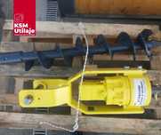 Foreza Hidraulica TK16 + Burghiu SR04 | Excavator/Buldo | KSM Utilaje