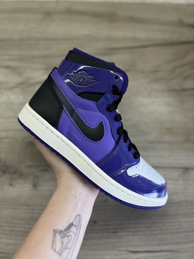 Jordan 1 High Zoom Court Purple