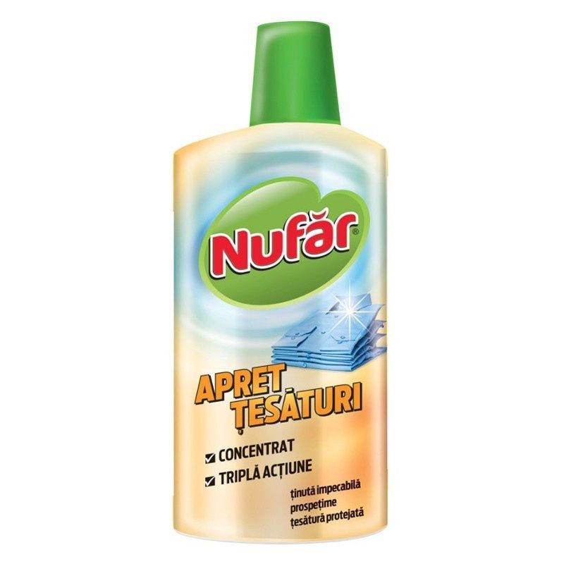 Nufăr Apret Ţesături 500ml
Nufăr
Code:5625
500 ml
12 review-uri
Ținută