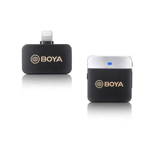 BOYA BY-M1V5 новый беспроводной микрофон для iPhone