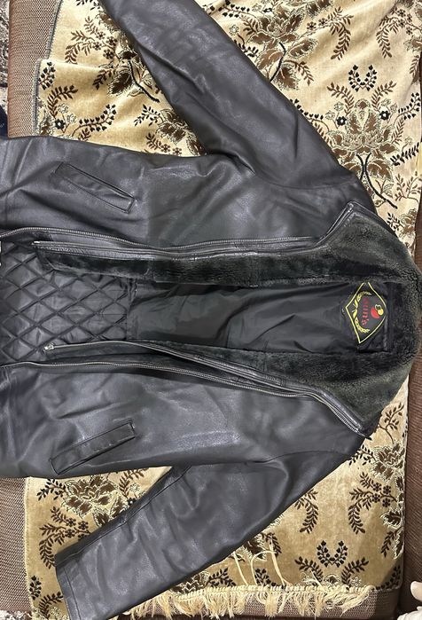 Дубленка кожаная цигековая