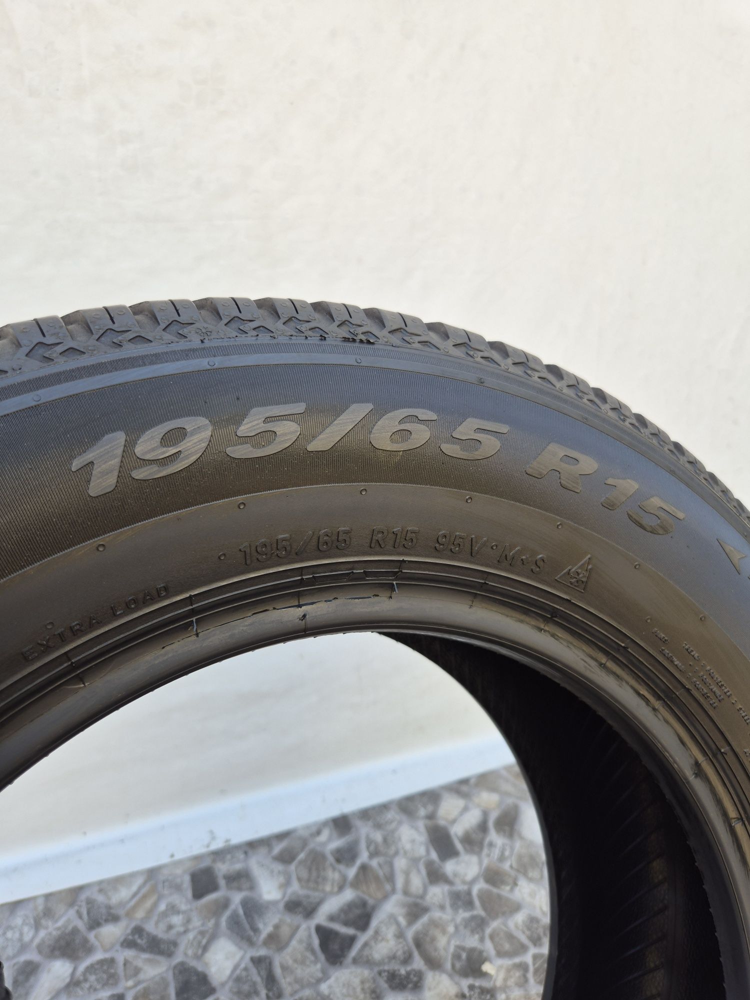 4бр 195 65 15 Pirelli Всесезонни - 23г