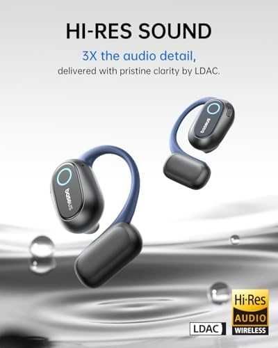 Нови Baseus Open-Ear слушалки LDAC Hi-Res, 60H AI микрофони за музика