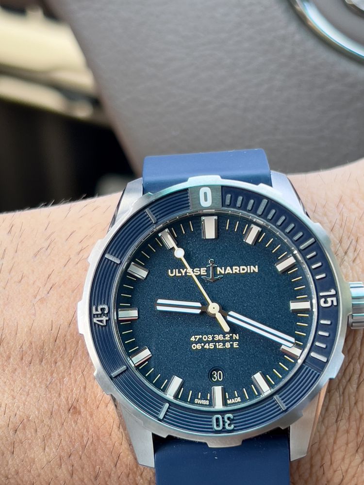 Ulysse Nardin Diver 42 full set 2 години гаранция