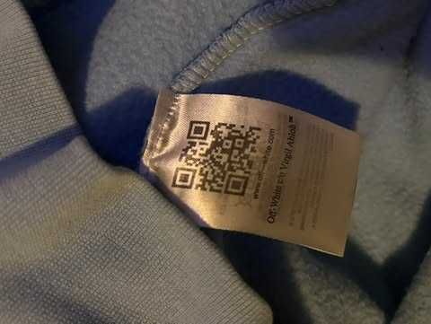 Hanorac Off-White x Jordan, mărimea XL (fit M-L), stare foarte bună