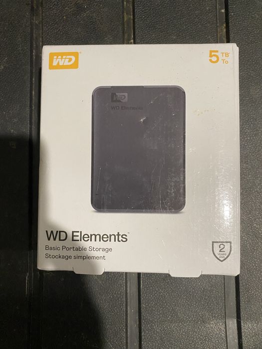 Western Digital Elements 2.5 5TB USB 3.0.Nou Sigilat.