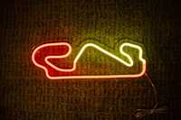 Circuit F1 / Formula 1 SEMN NEON nou (cu livrare gratuită)