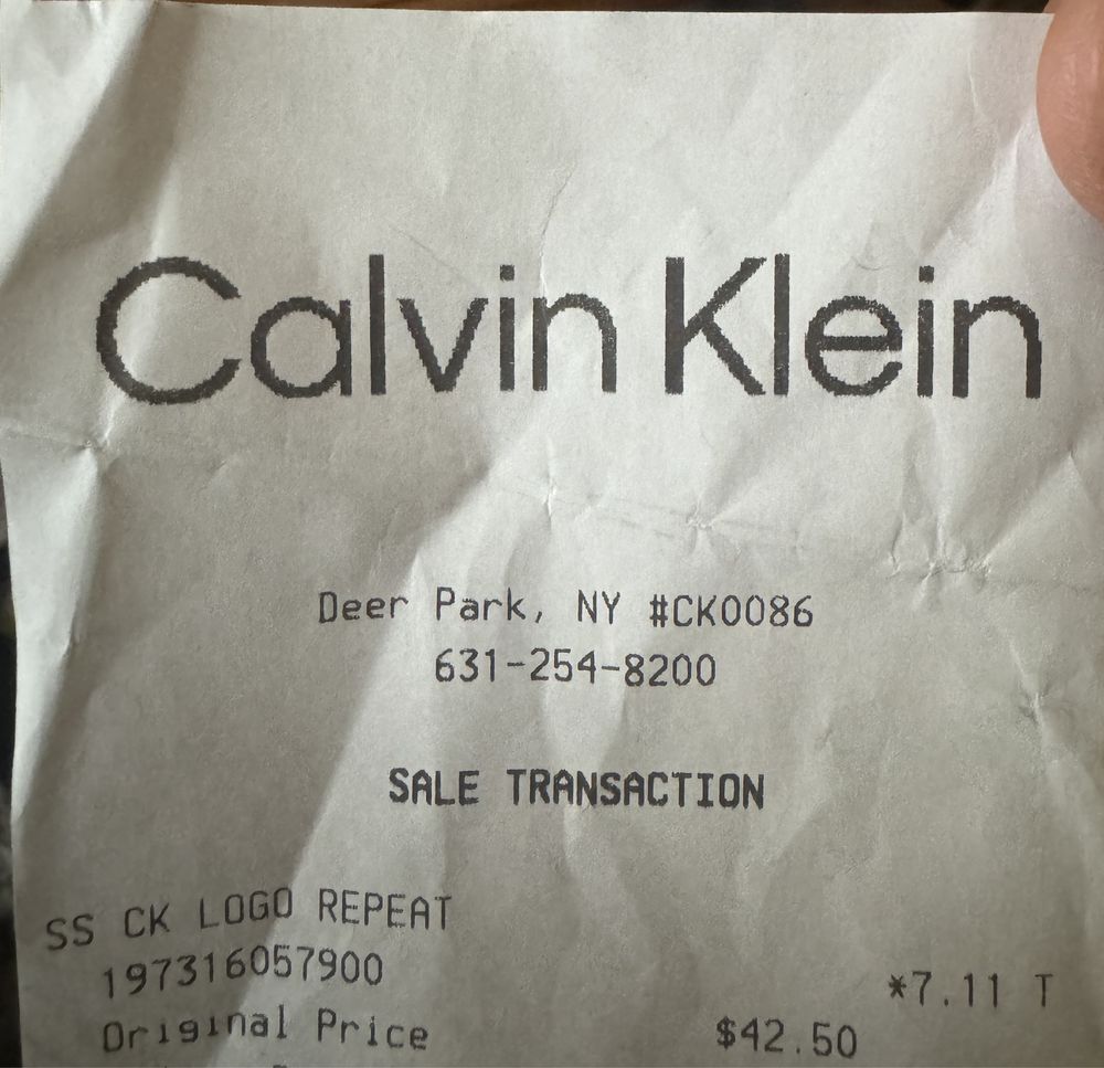 Оригинални тениски Calvin Klein 100% внос от Америка!