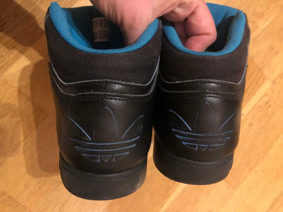 Естествена кожа високи кецове/маратонки ADIDAS VarialMidJ номер 38