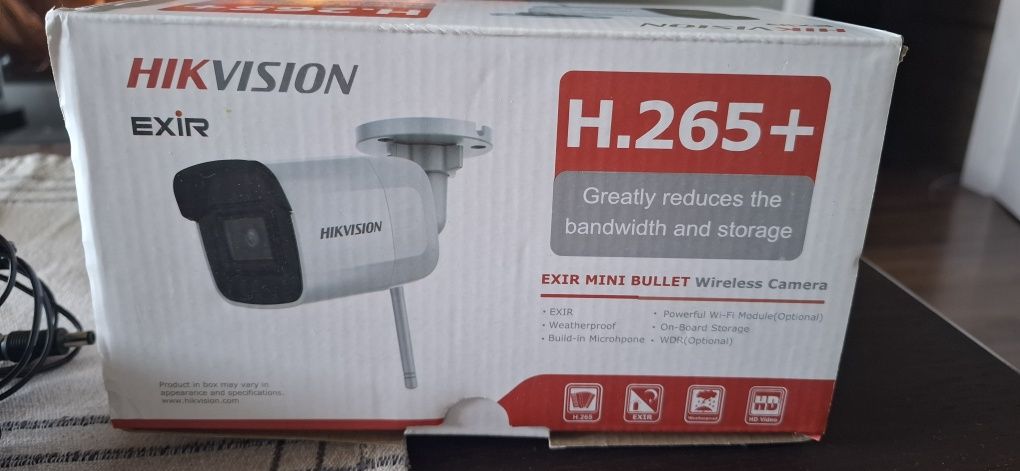 Външна камера за видеонаблюдение HIKVISION EXIR H.265+