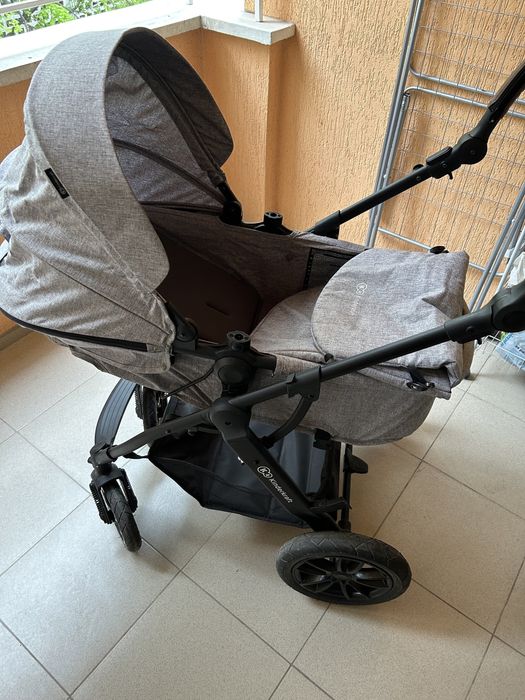 Бебешка количка 3 в 1 KinderKraft Xmoov - Трансформираща се, с кошница