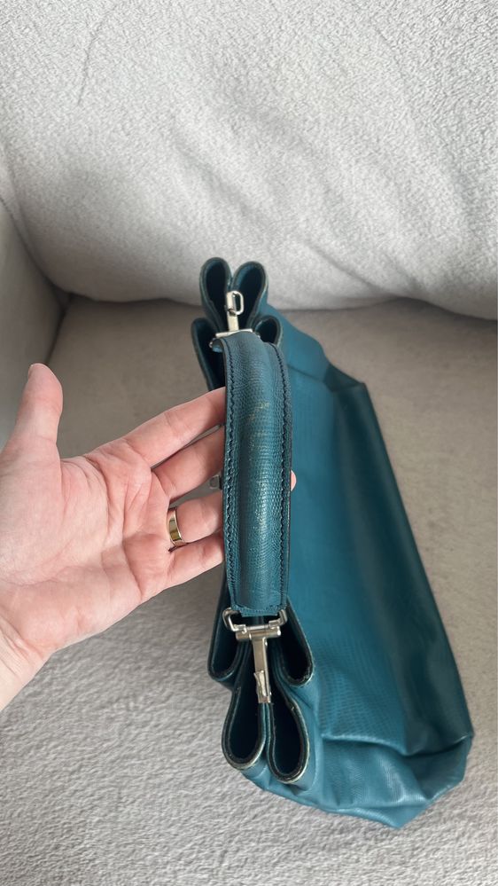 Geanta Musette turcoaz