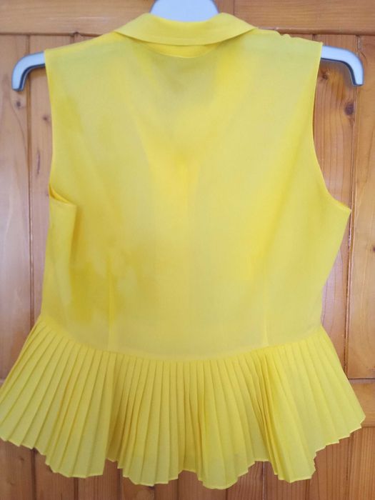 Bluza dama, plisata din talie