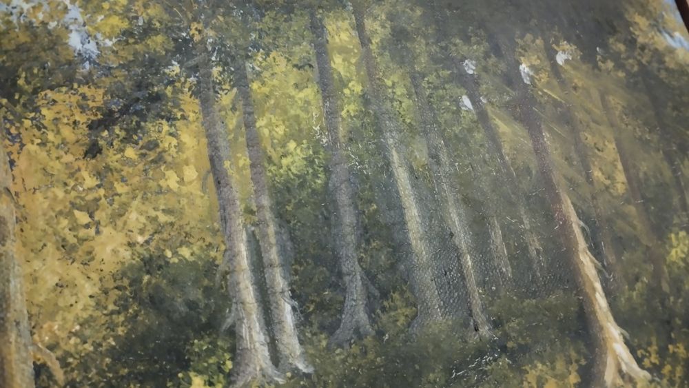 Картина пейзаж деревья