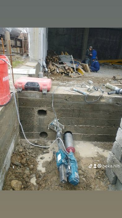 Бетон тесу Хилти Алмазное Сверление Бурение Перфоратор Резка Тесик