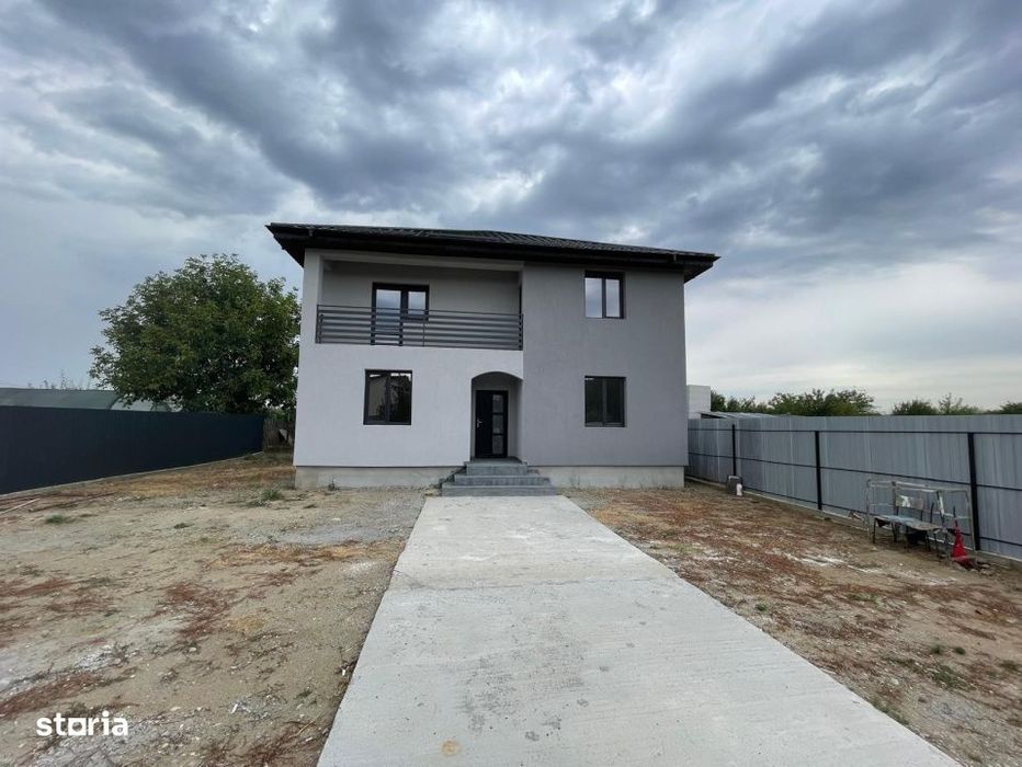 Casa noua P+1 cu teren de 393mp la Braniste/Podari
