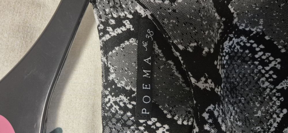 Rochie imprimeu șarpe Poema