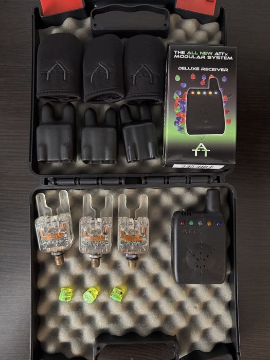 Avertizori pescuit Gardner ATTS si statie Gardner ATTX