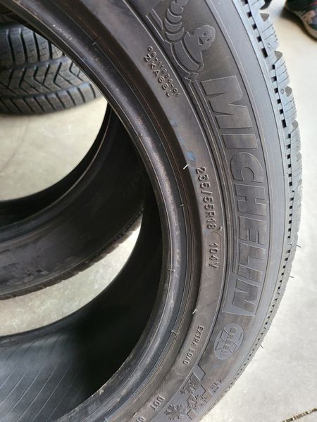 235/55/18 MICHELIN 2бр