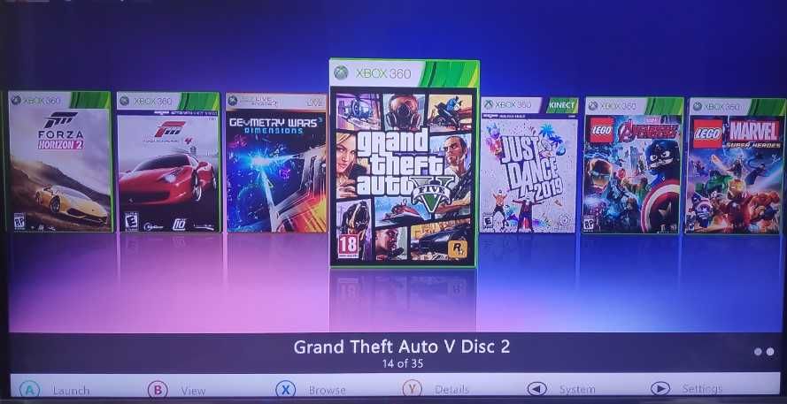 [XBOX 360] Комплект с 30 ИГРИ/Fifa 19/ GTA V/Mortal Kombat/Minecraft
