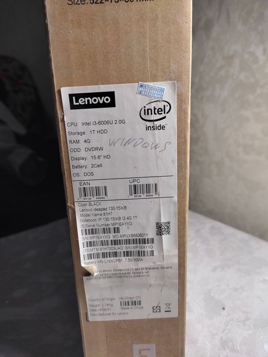 Lenovo ideapad 130-15IKB